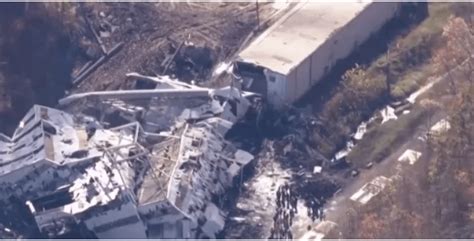Crews work to rescue 2 trapped after collapse of Kentucky plant being readied for demolition